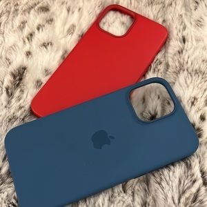 iPhone 12 Pro Max Cases, Red & Blue